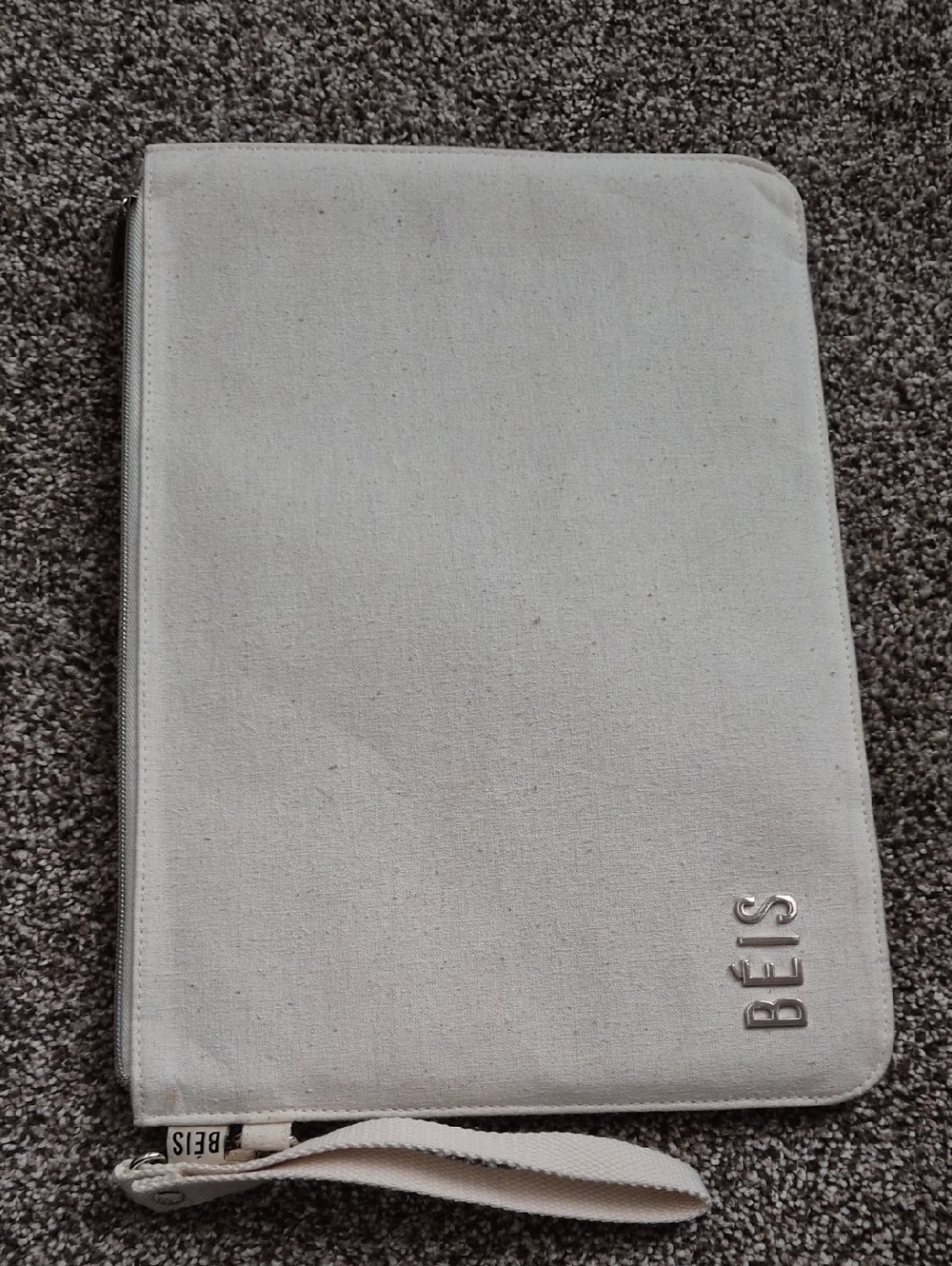 BEIS Ivory Tablet Sleeve with Wrist Strap